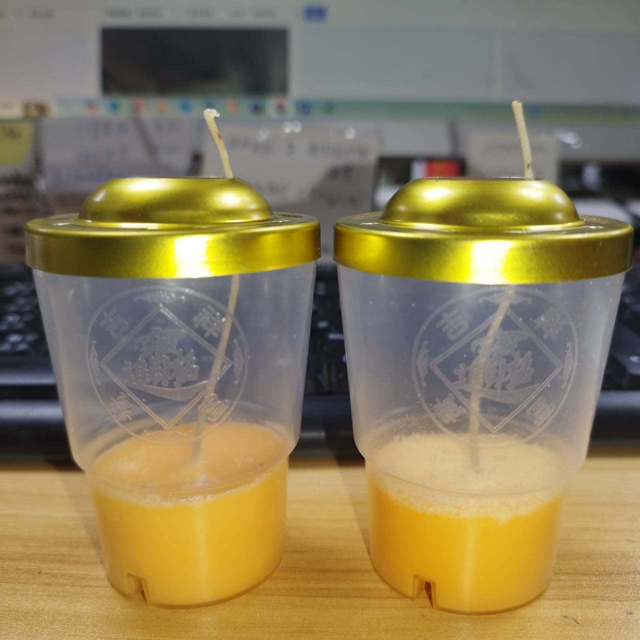 招財進寶黃金蠟燭