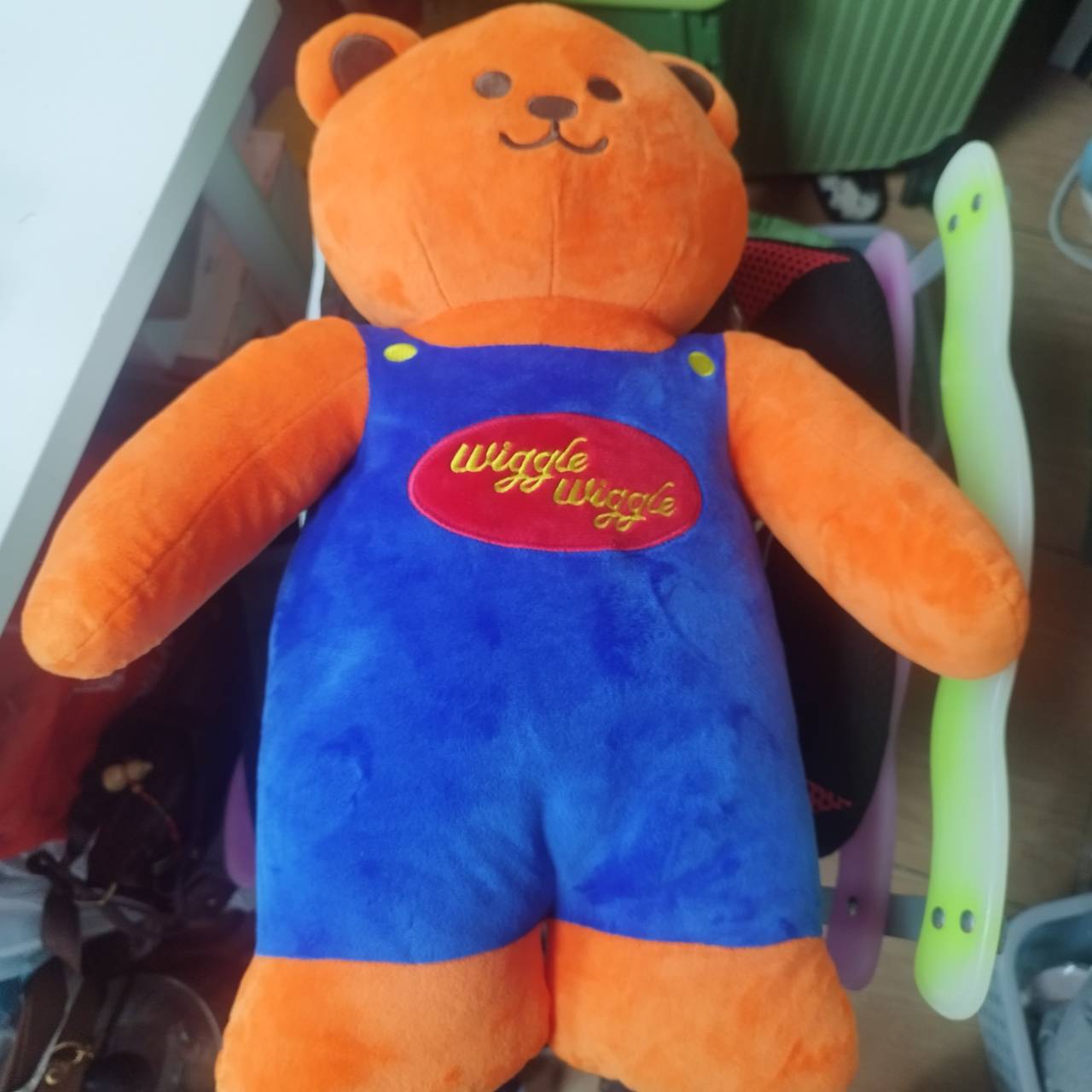 Wiggle Wiggle 經典角色 Wiggle Bear 橘色小熊