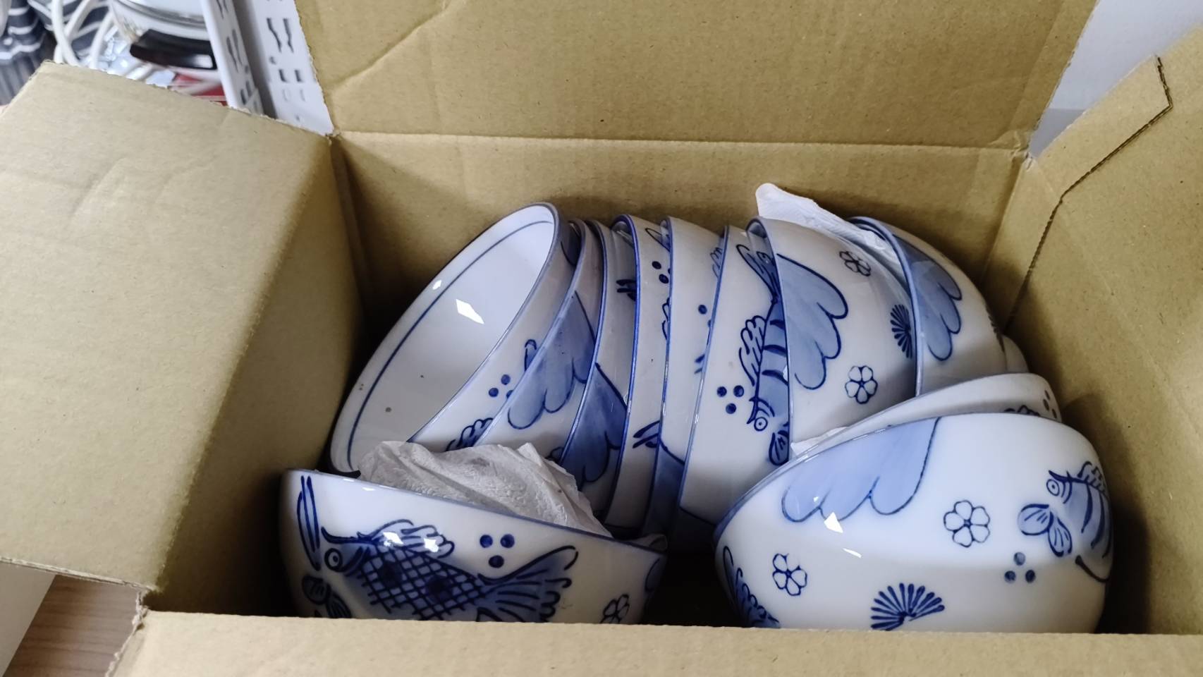 魚裝飾玻璃碗