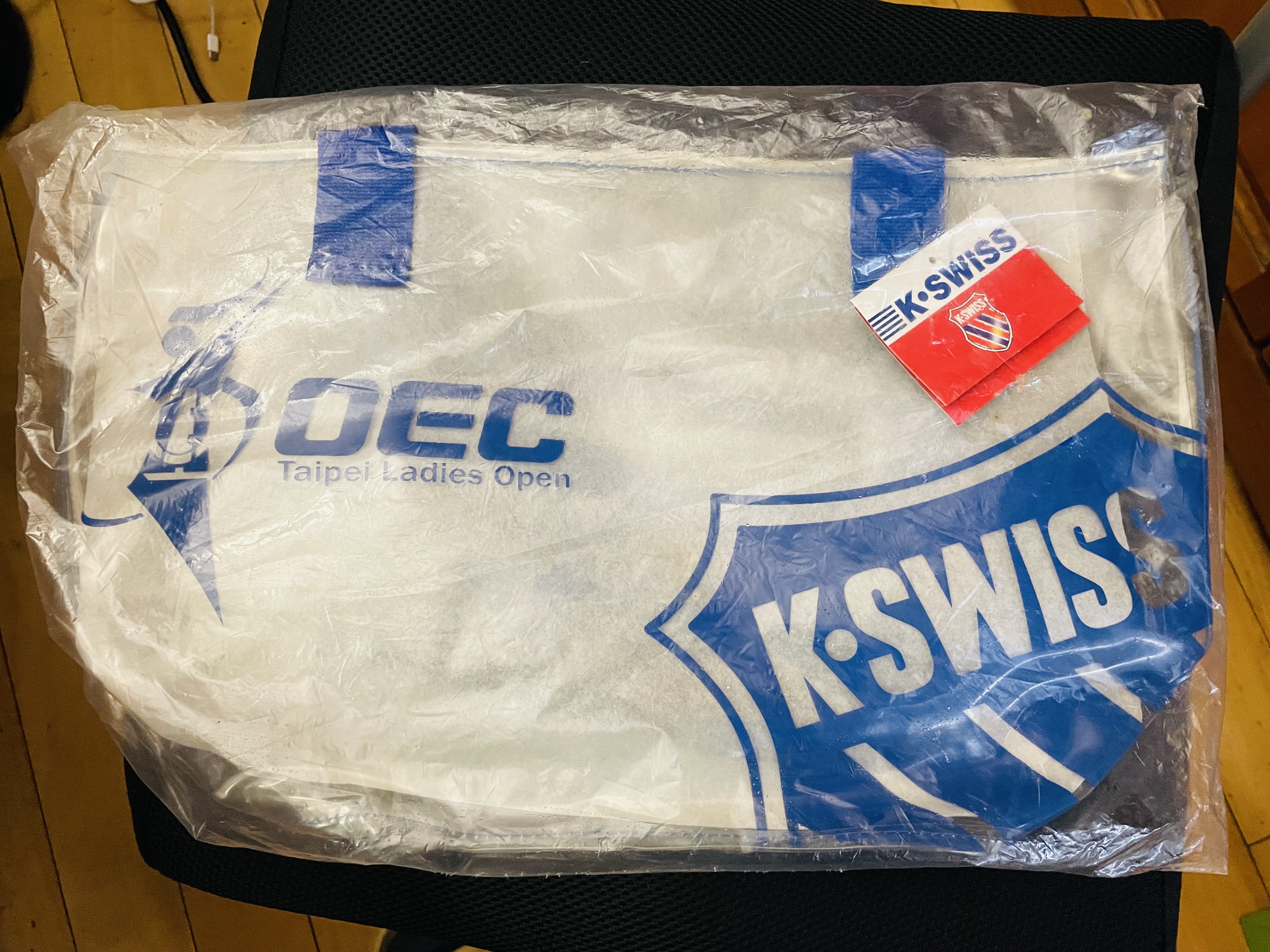 K.SWISS 透明托特包（紀念款）