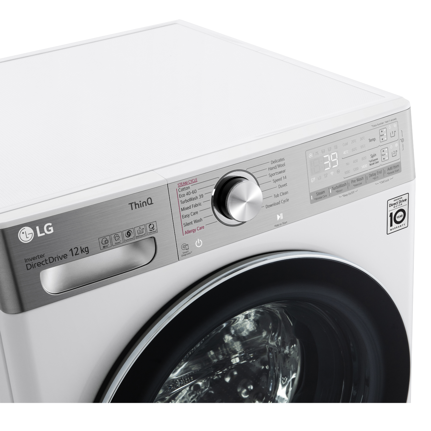 LG F4WV912A2E wasmachine