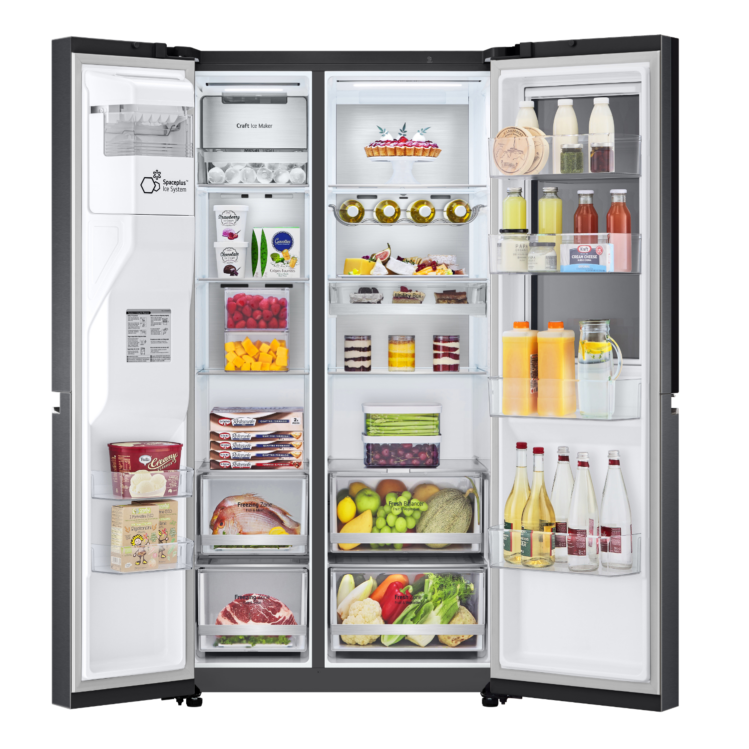 LG GSXV90MCDE koel-vriescombinatie