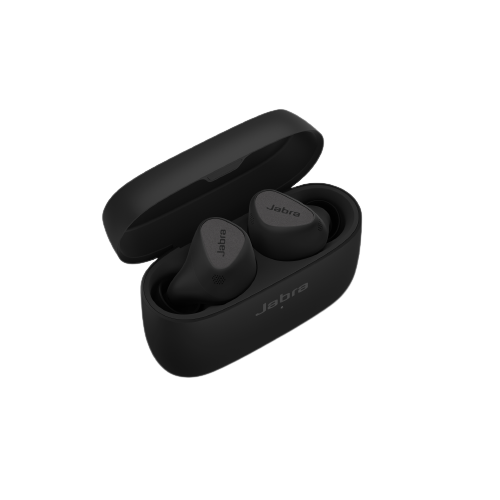 Jabra Elite 5 zwarte oordopjes