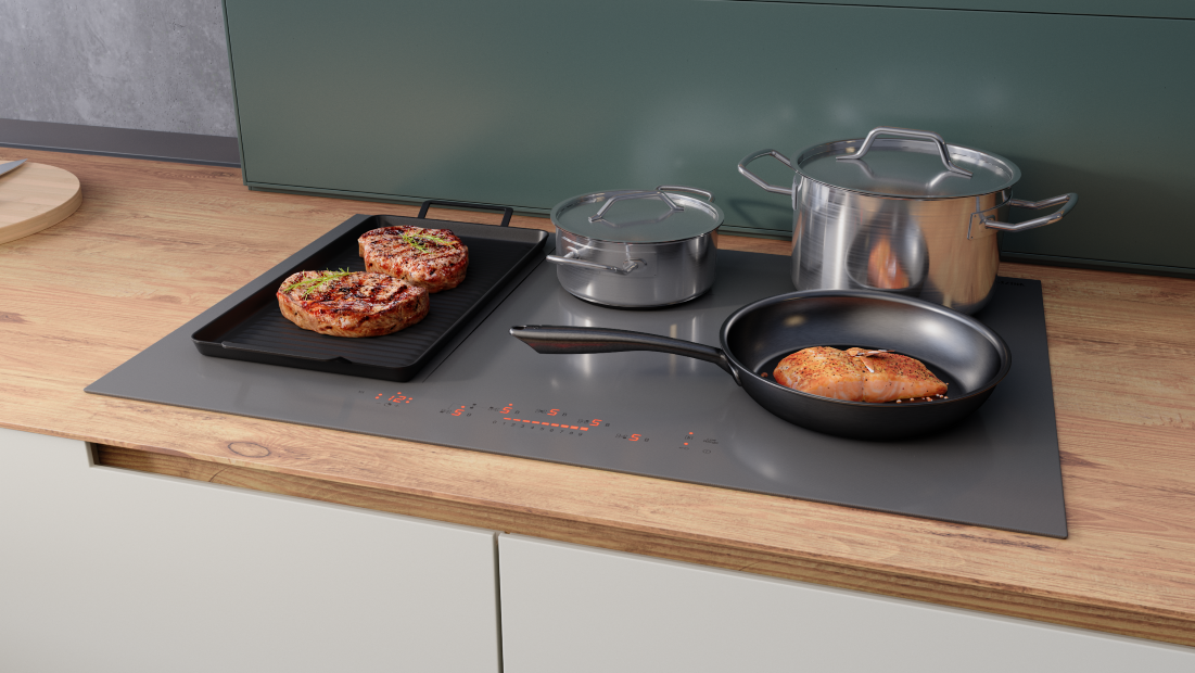 ETNA KIF780DS Inductiekookplaat 80 cm Design Special