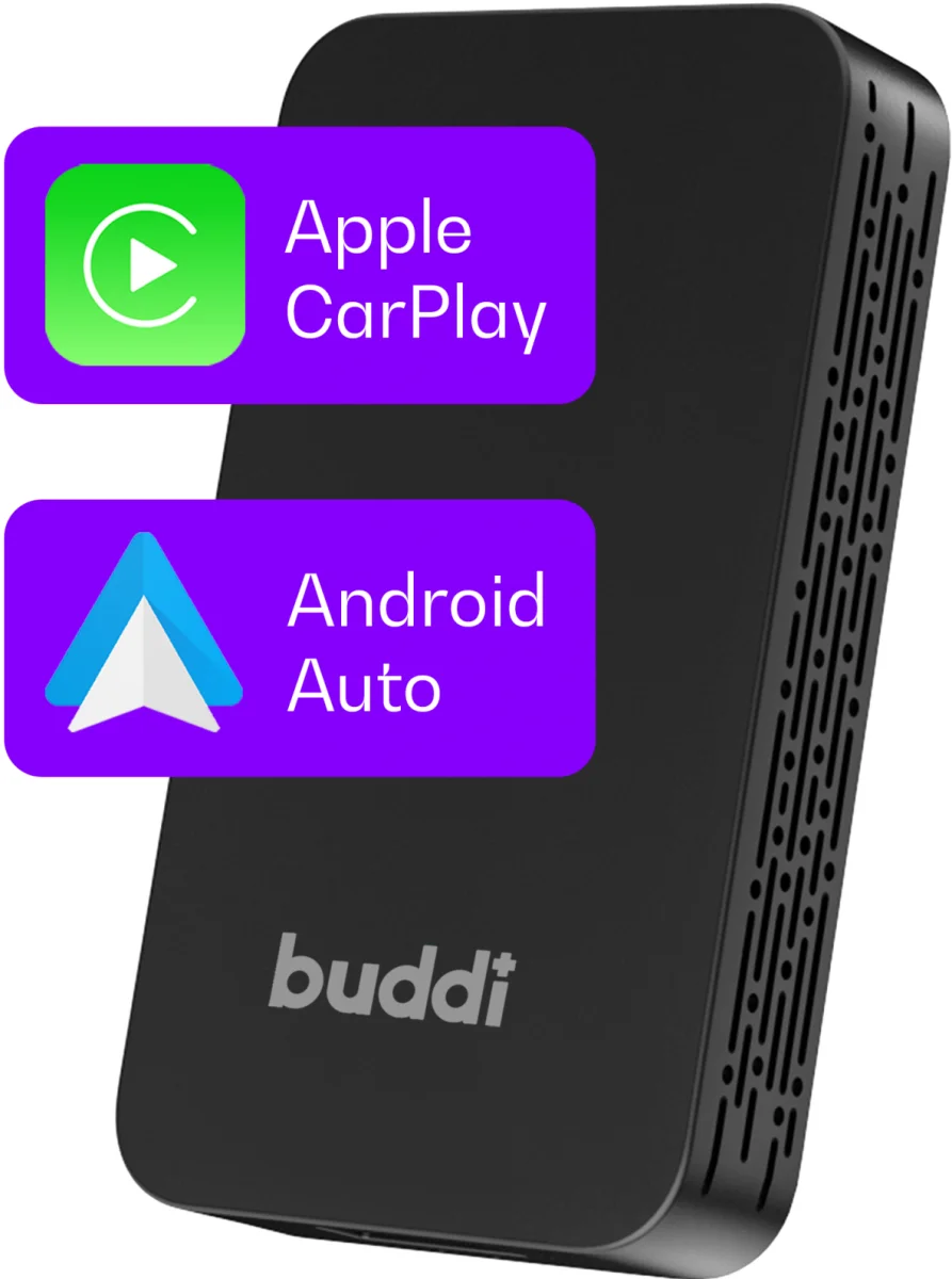 Buddi Play 2 Bluetooth Adapter Apple Carplay & Android Auto