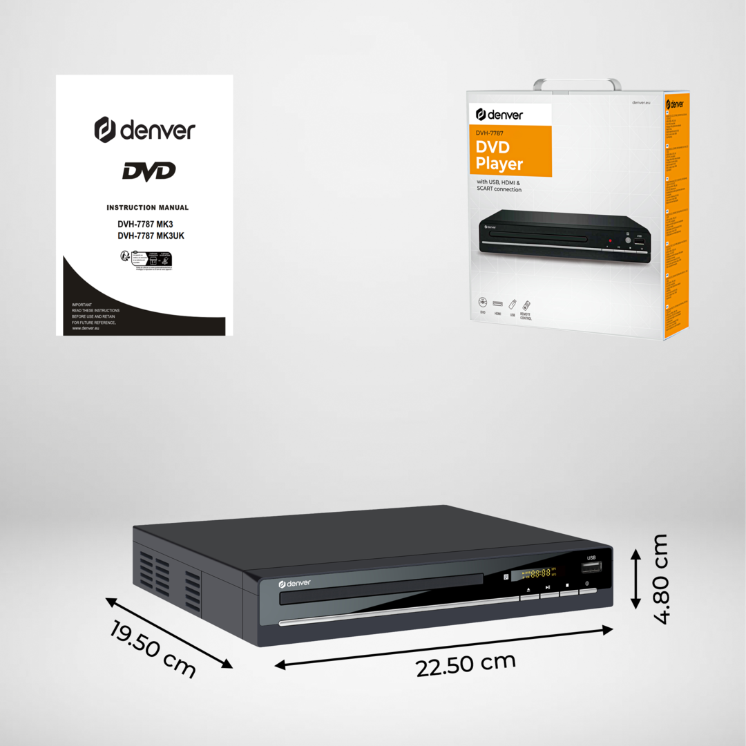 Denver DVH7787 DVD Speler