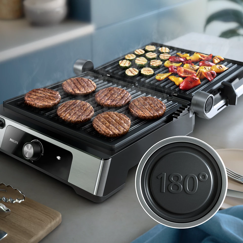 Philips Contactgrill 5000 serie HD6301/90
