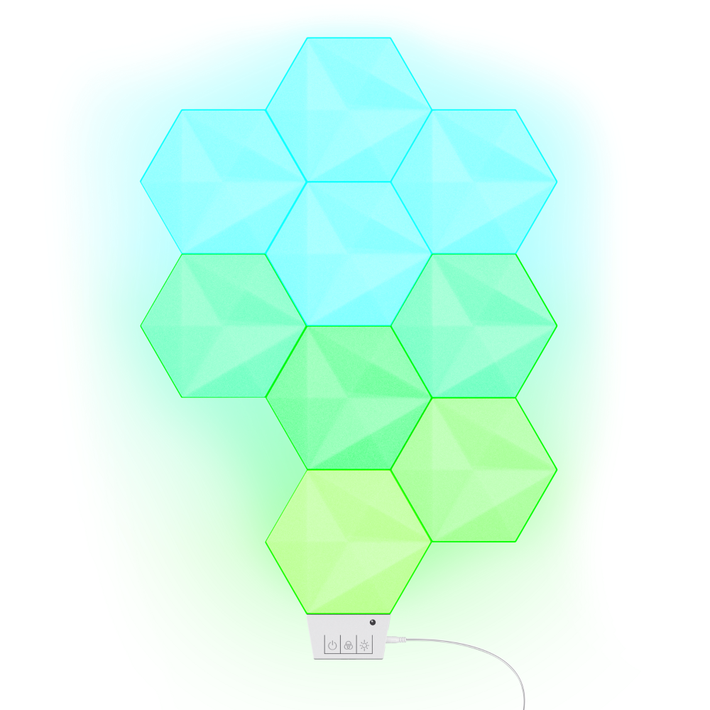Trust GXT 902 Vybz RGB Hexagon lichtpanelen