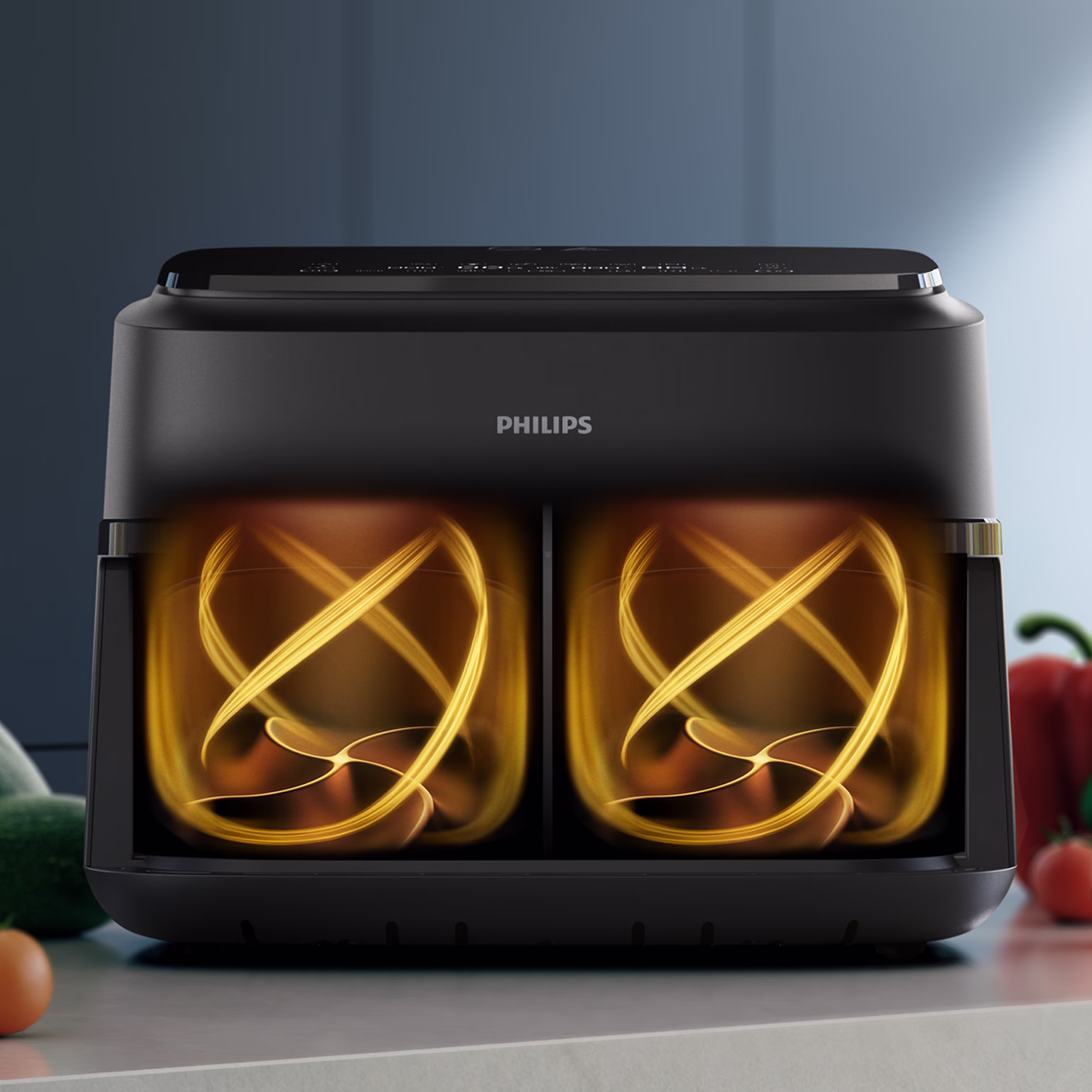 Philips 1000-serie Dual Basket Airfryer 7,1 l NA154/00