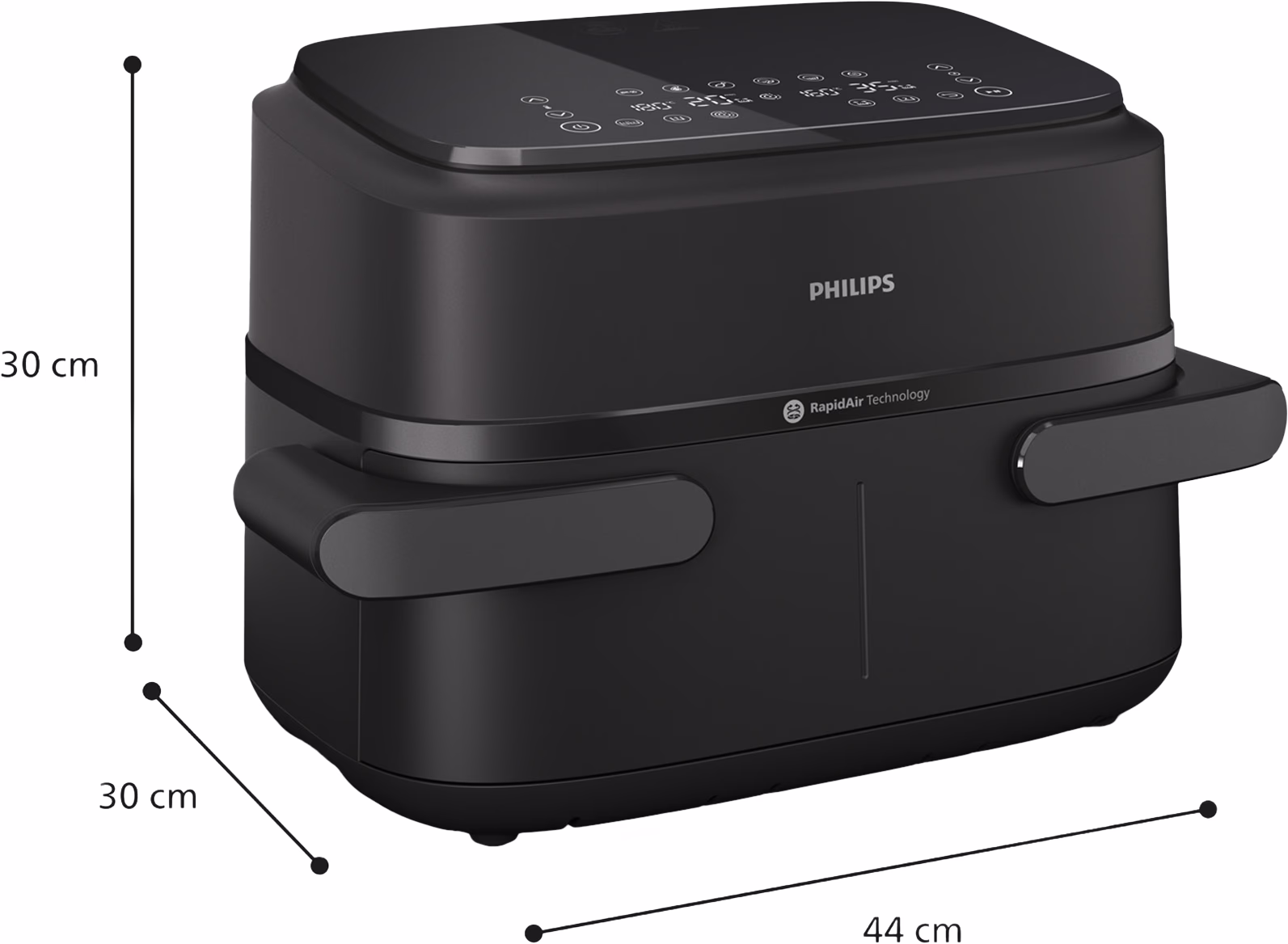 Philips 1000-serie Dual Basket Airfryer 7,1 l NA154/00