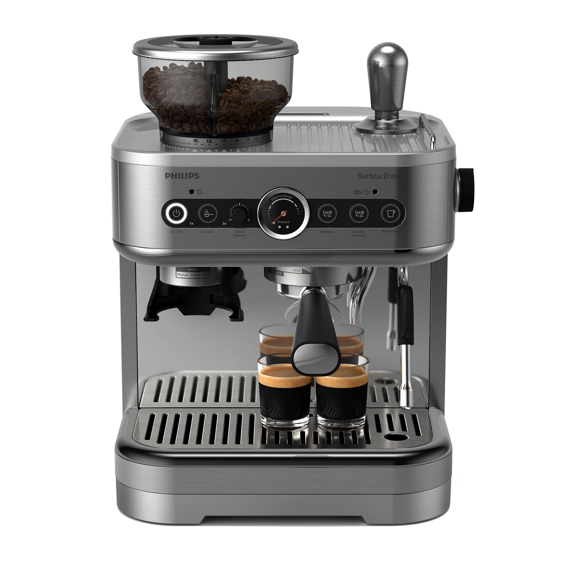 Philips Barista Brew PSA3228/01- Semiautomatisch espressoapparaat