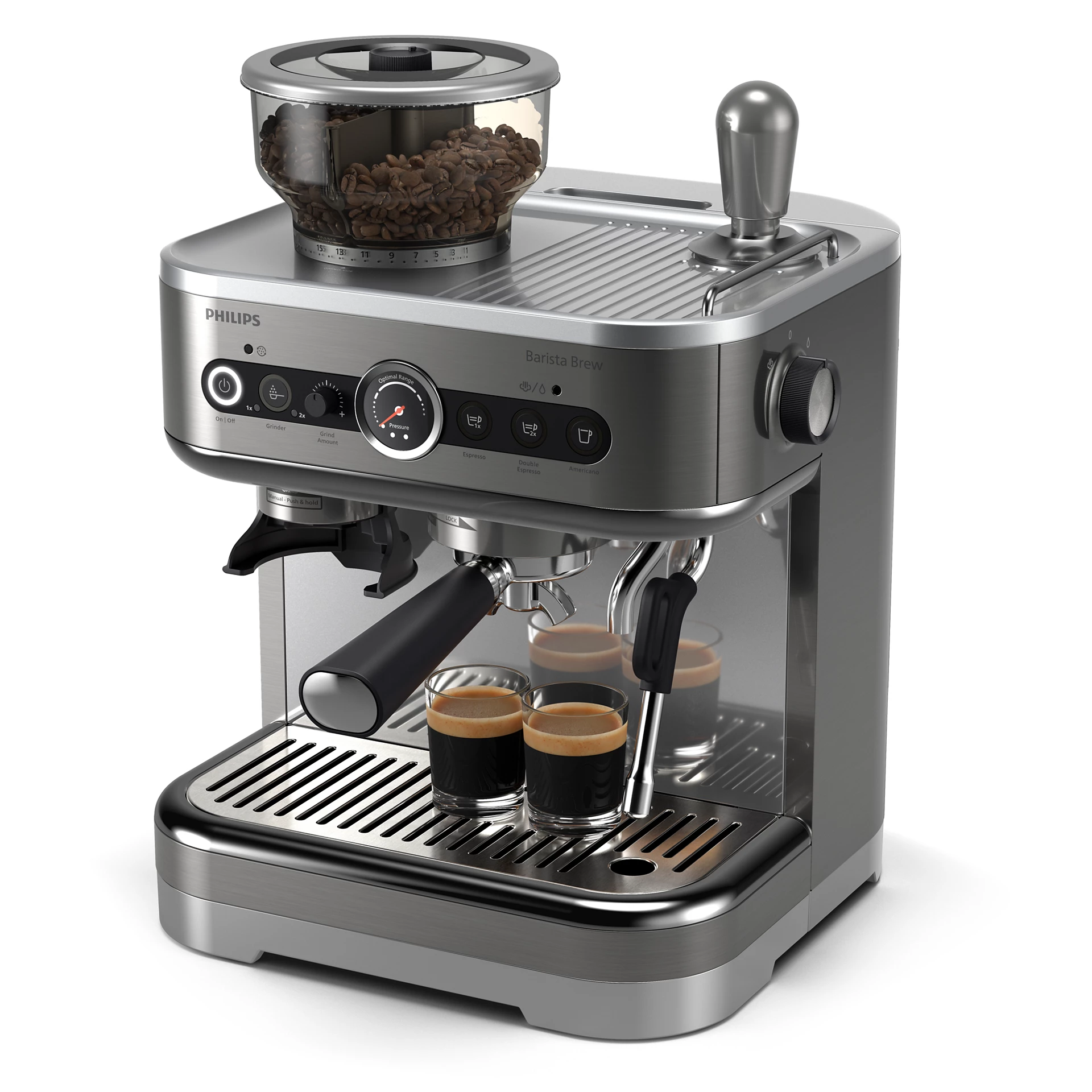 Philips Barista Brew PSA3228/01- Semiautomatisch espressoapparaat
