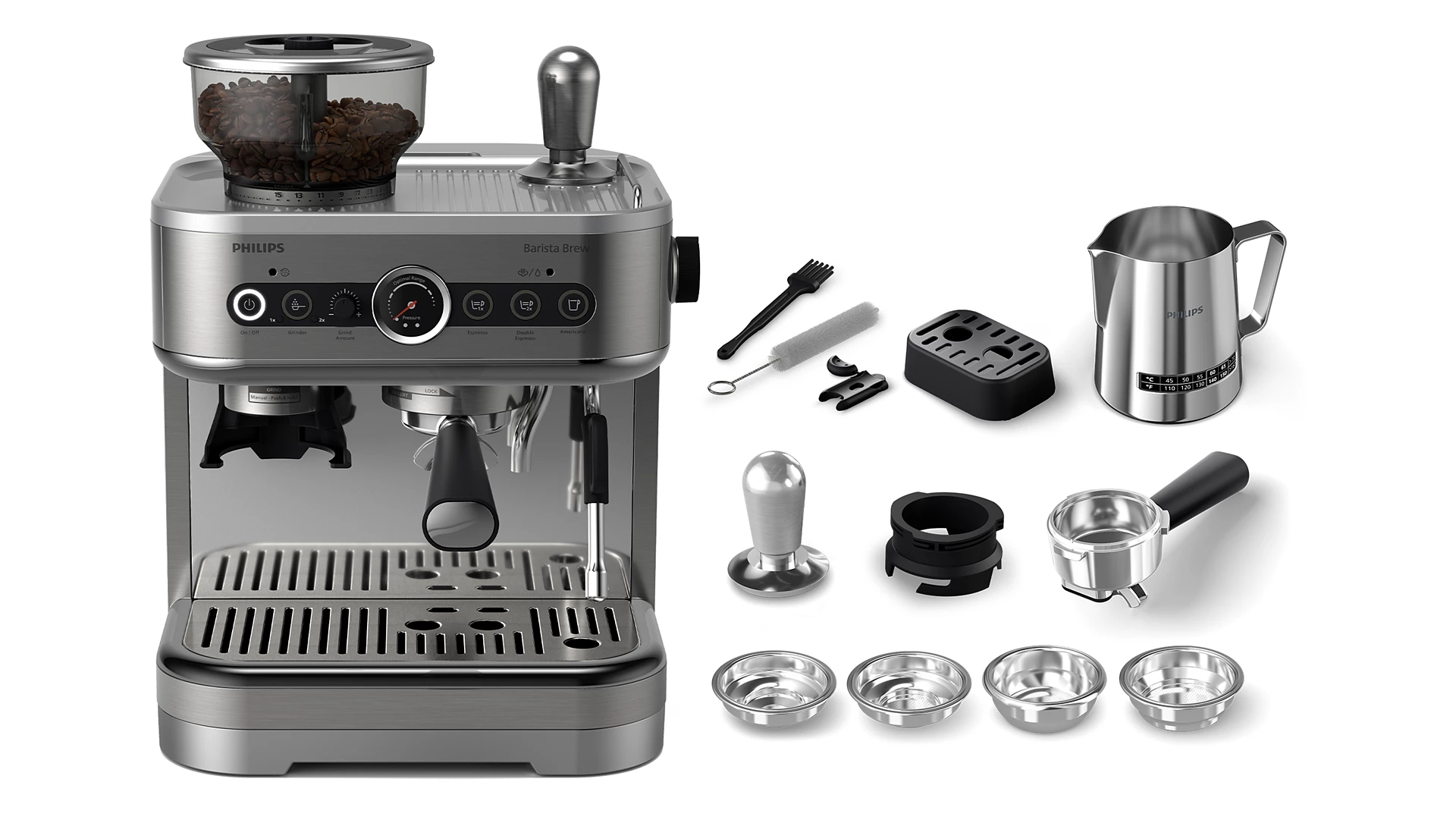 Philips Barista Brew PSA3228/01- Semiautomatisch espressoapparaat