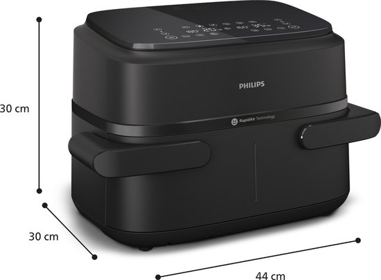 Philips 1000-serie Dual Basket Airfryer 7,1 l NA150/00