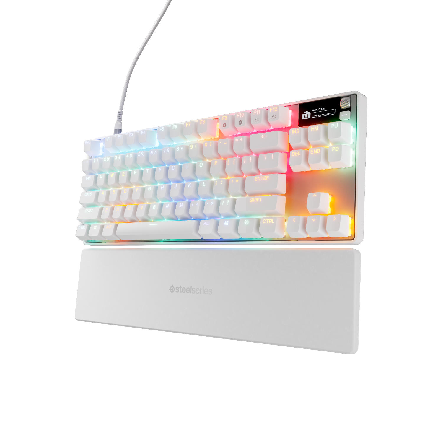 SteelSeries Apex Pro TKL Gen 3 White toetsenbord