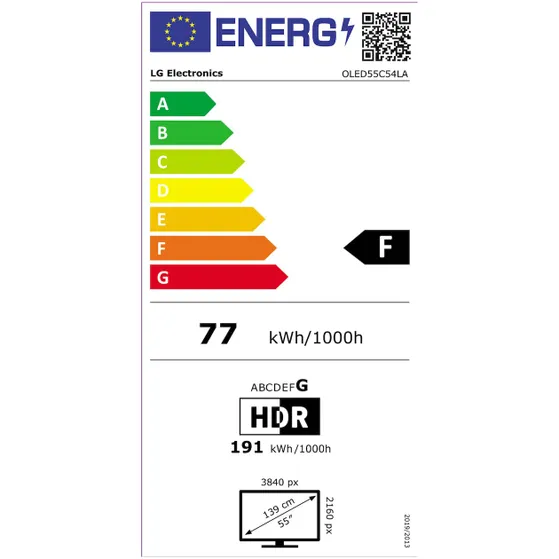 LG OLED55C56LB Televisie