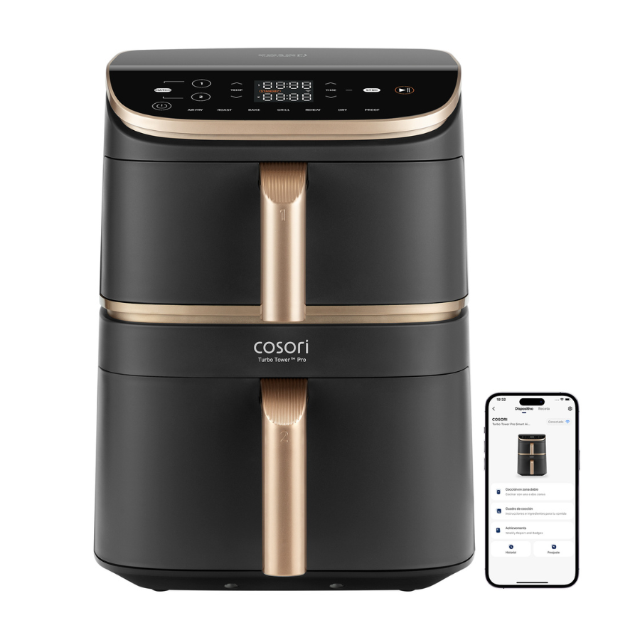 Airfryer XXL TurboTower PRO 10,8L Smart