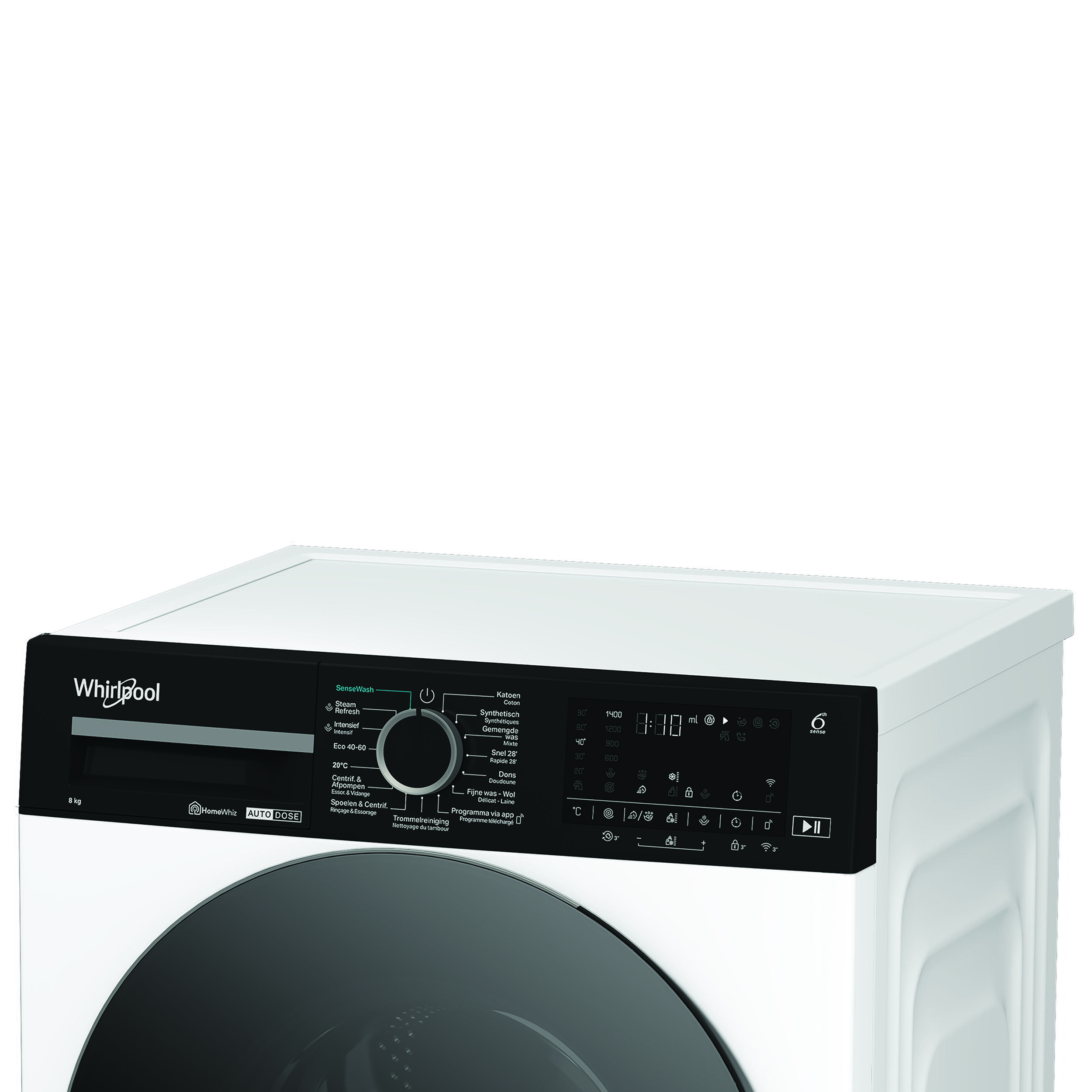 Whirlpool Wasmachine WPM 87W ADS BE