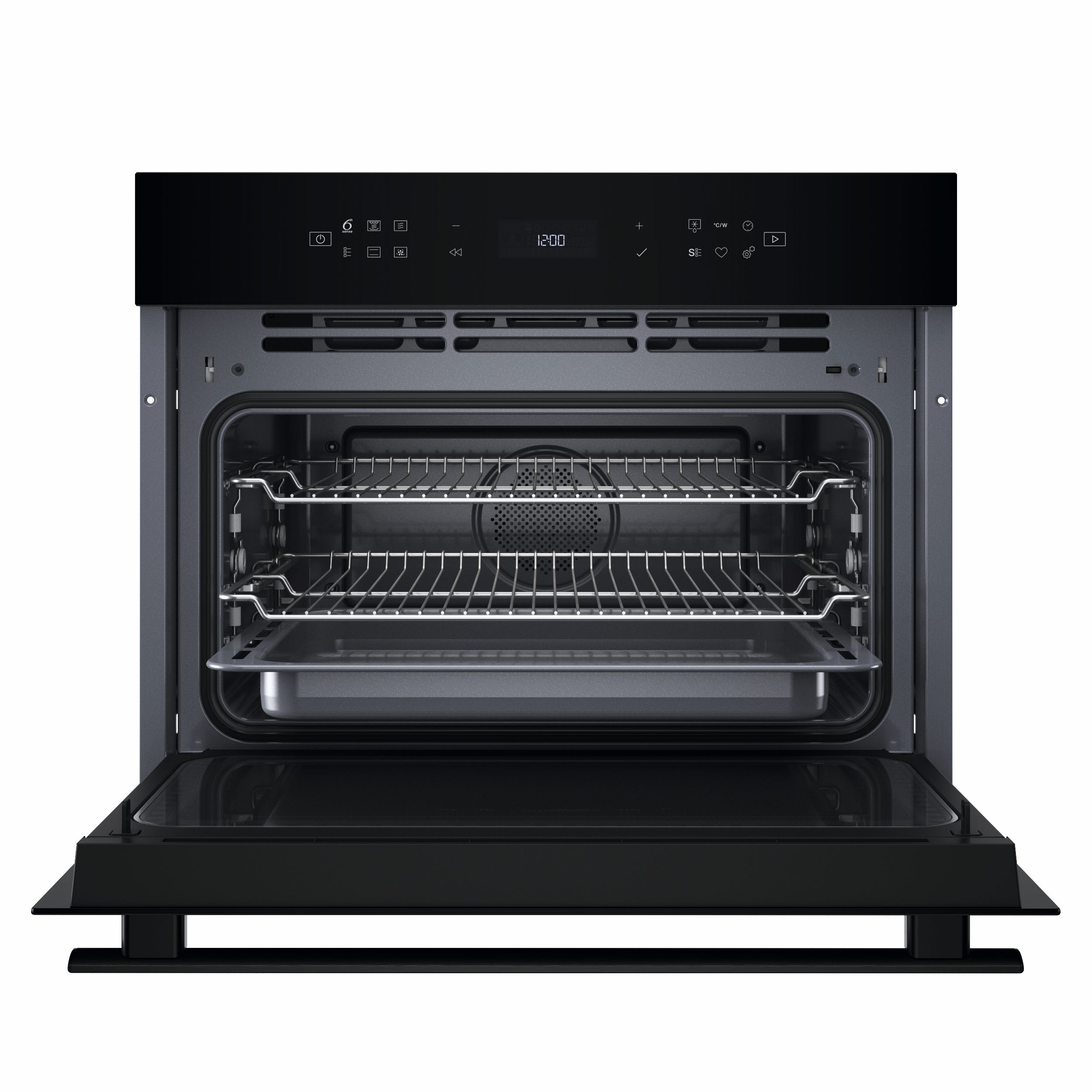 Whirlpool WCW6O7HTB Compacte oven met magnetronfunctie