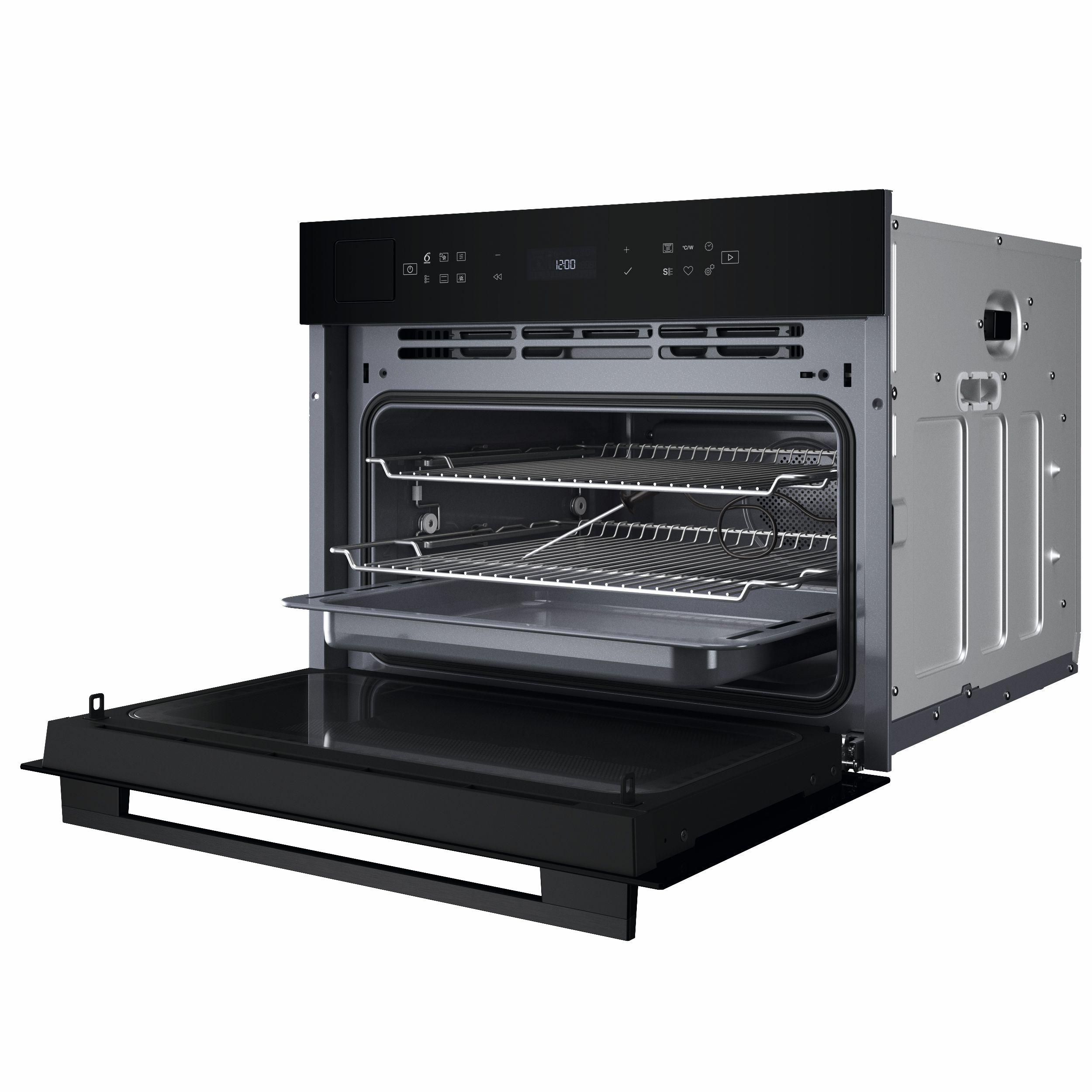 Whirlpool WCT7A9PHTSB 3-in-1 compacte oven met magnetronfunctie