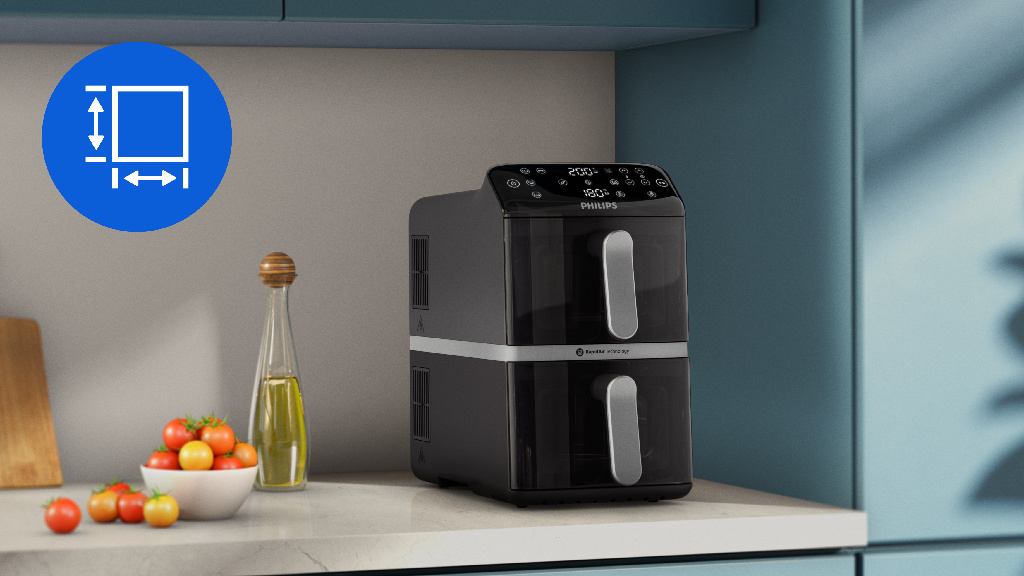 Philips Airfryer | 4000 series Dual Stacked | NA461/00