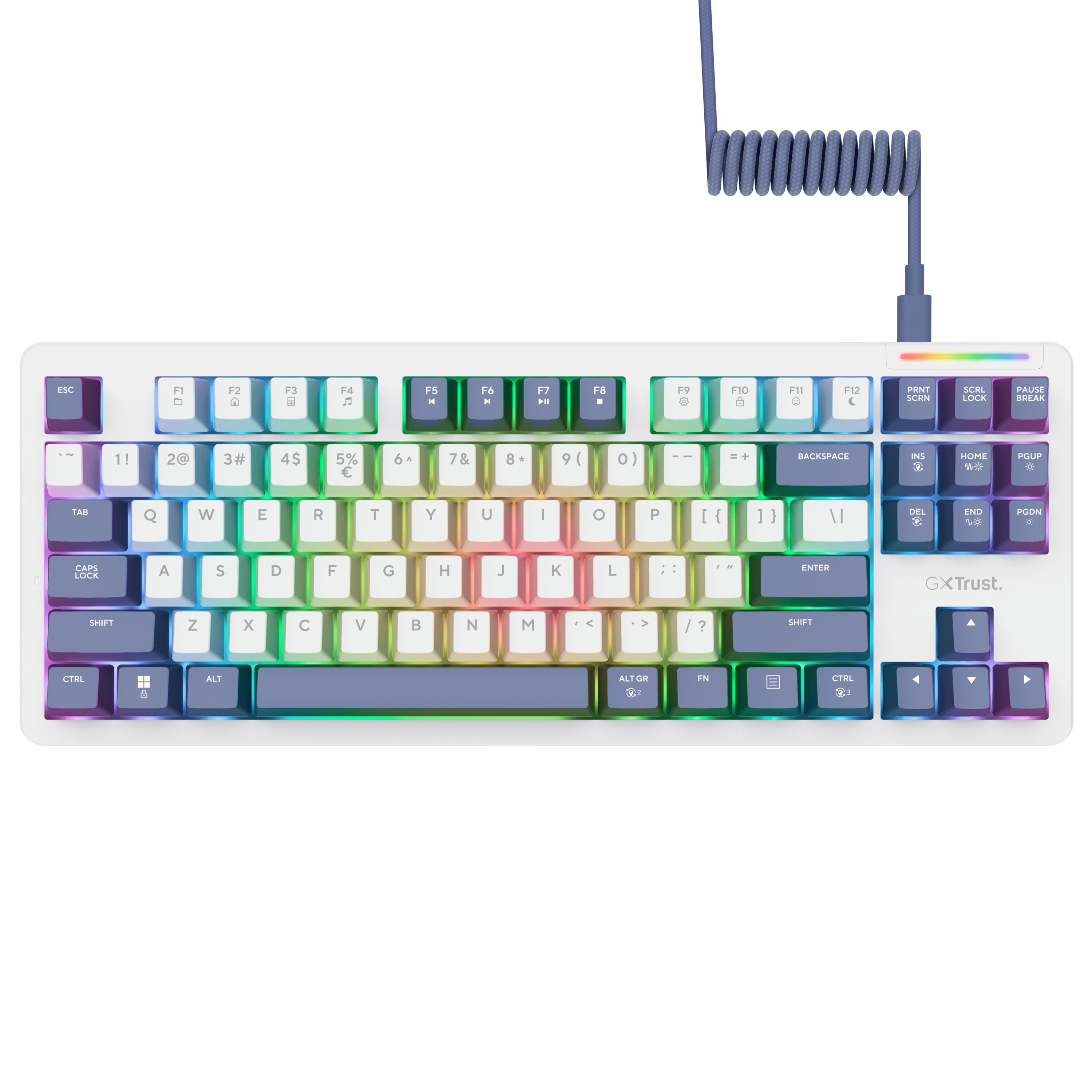 Trust GXT 872 Xyra Mechanisch TKL-gamingtoetsenbord