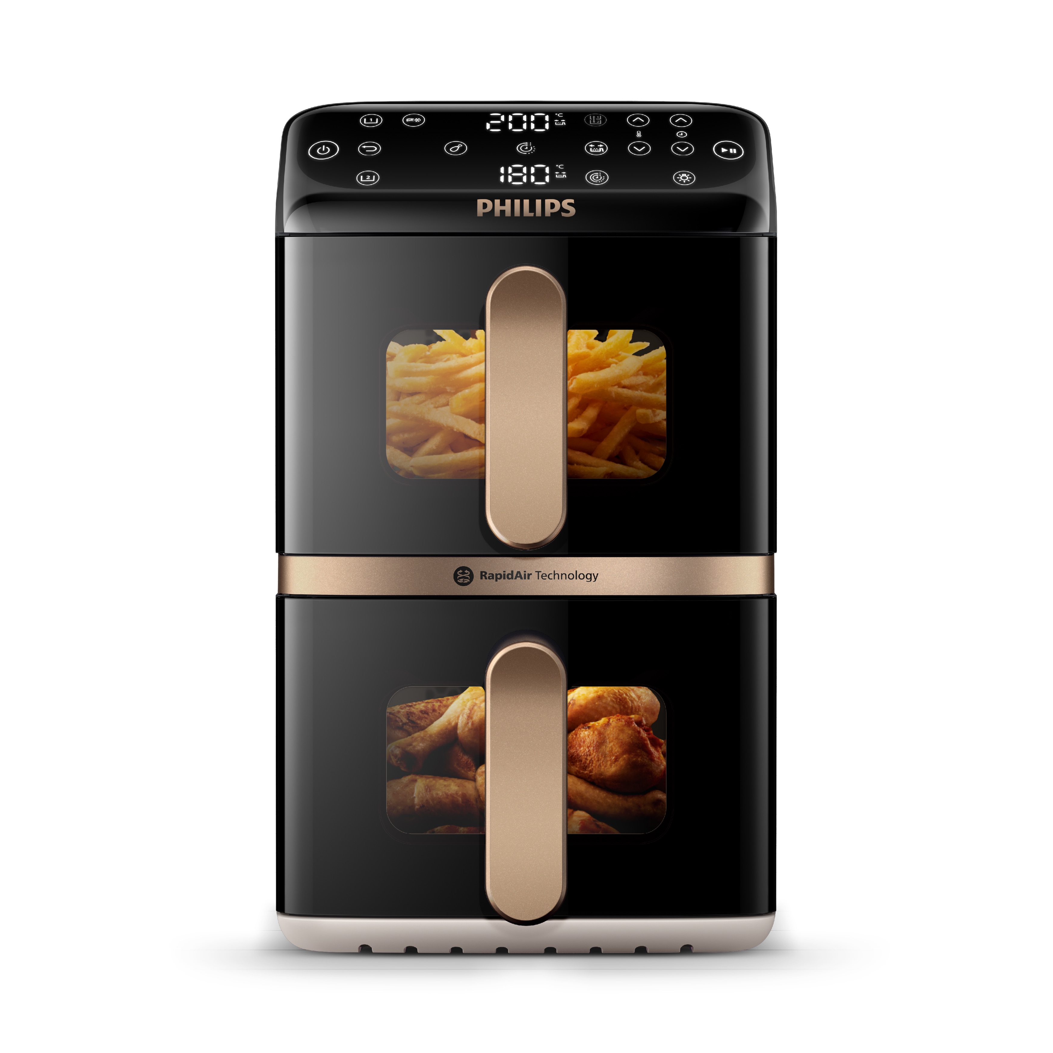 Philips Airfryer | 4000 series Dual Stacked | NA462/70