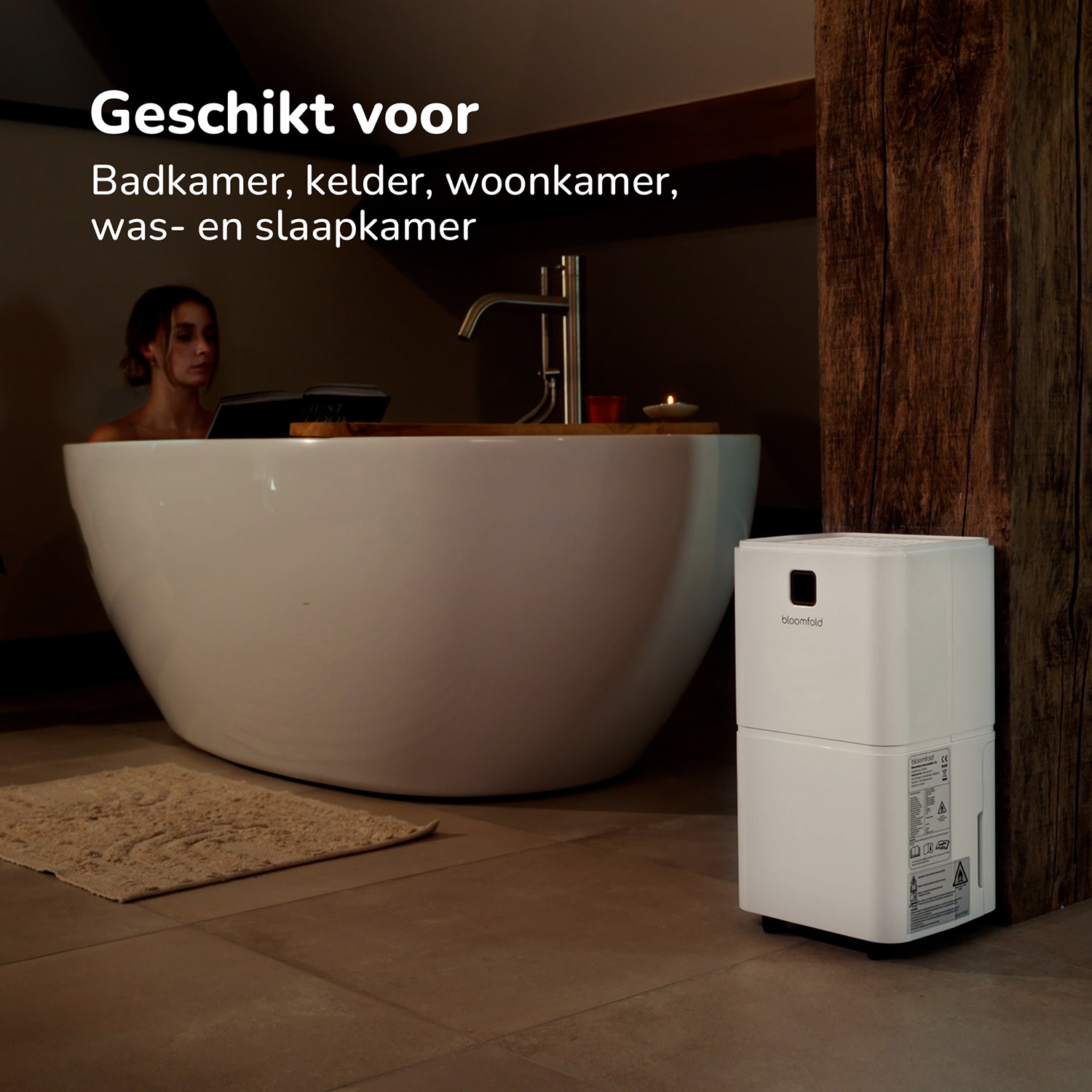 Bloomfold Halo Luchtontvochtiger 12L