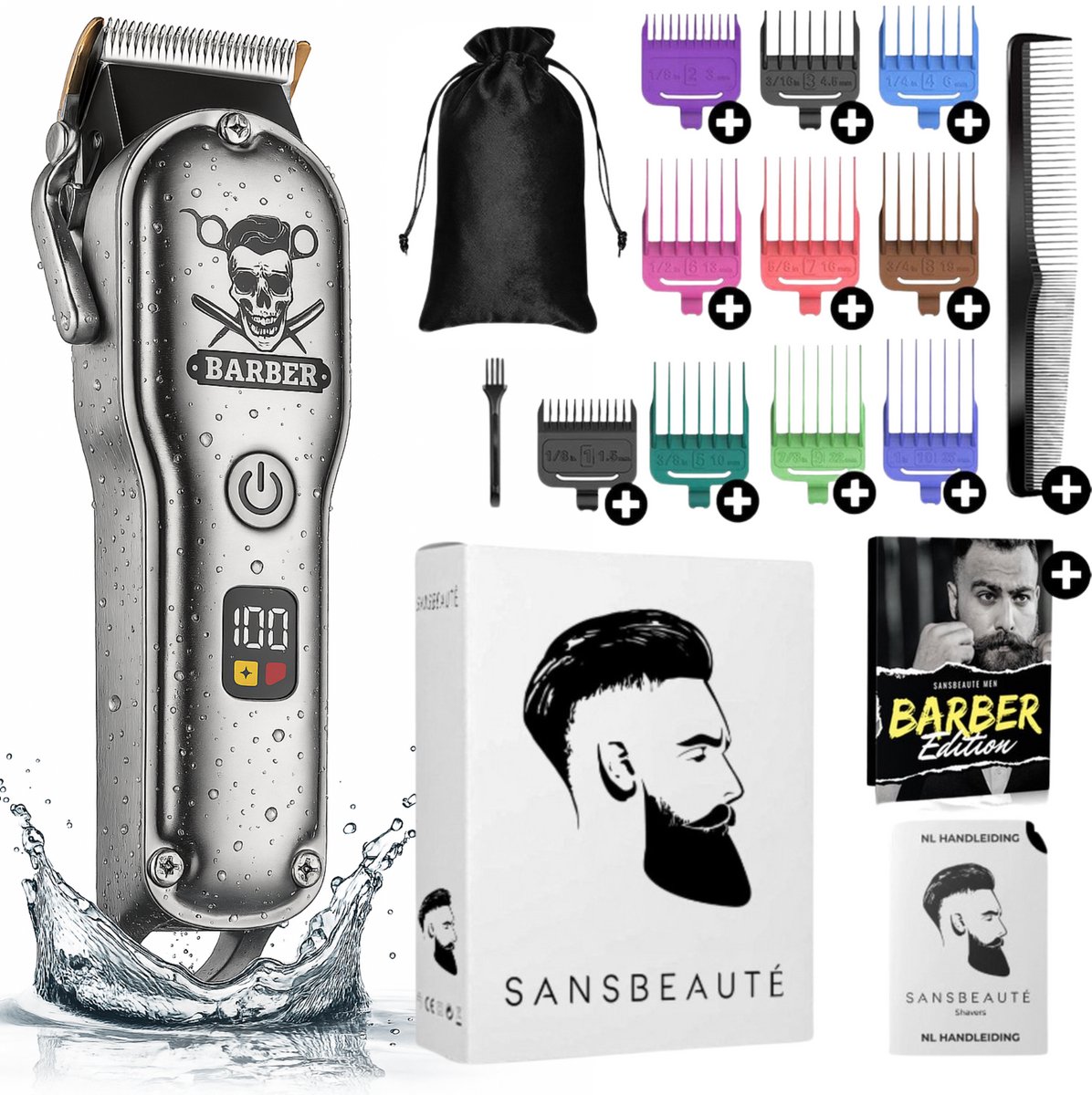 Sansbeauté Tondeuse PRO | Barber Edition