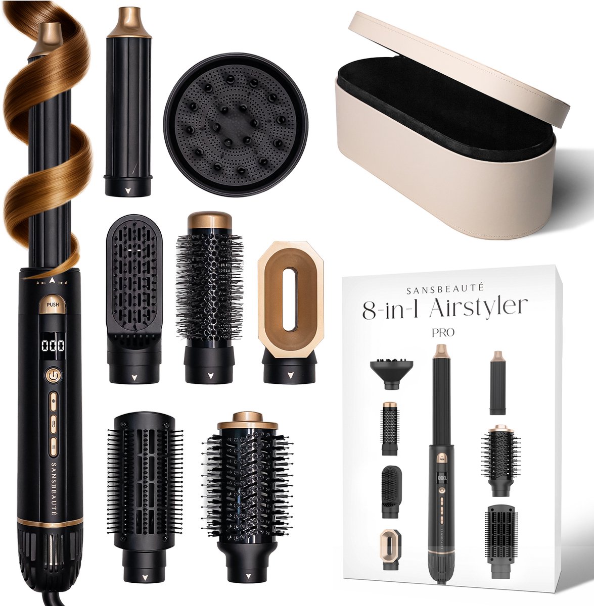 Sansbeauté 8 in 1 Airstyler