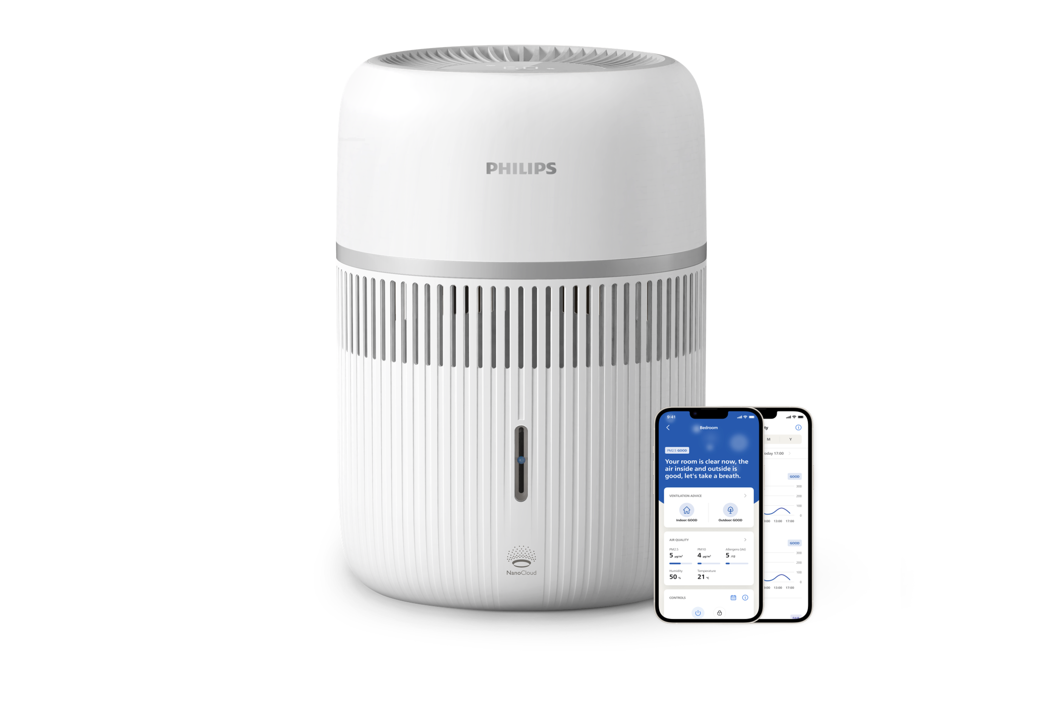 Philips luchtbevochtiger 4000serie (wit) | HU4210/04