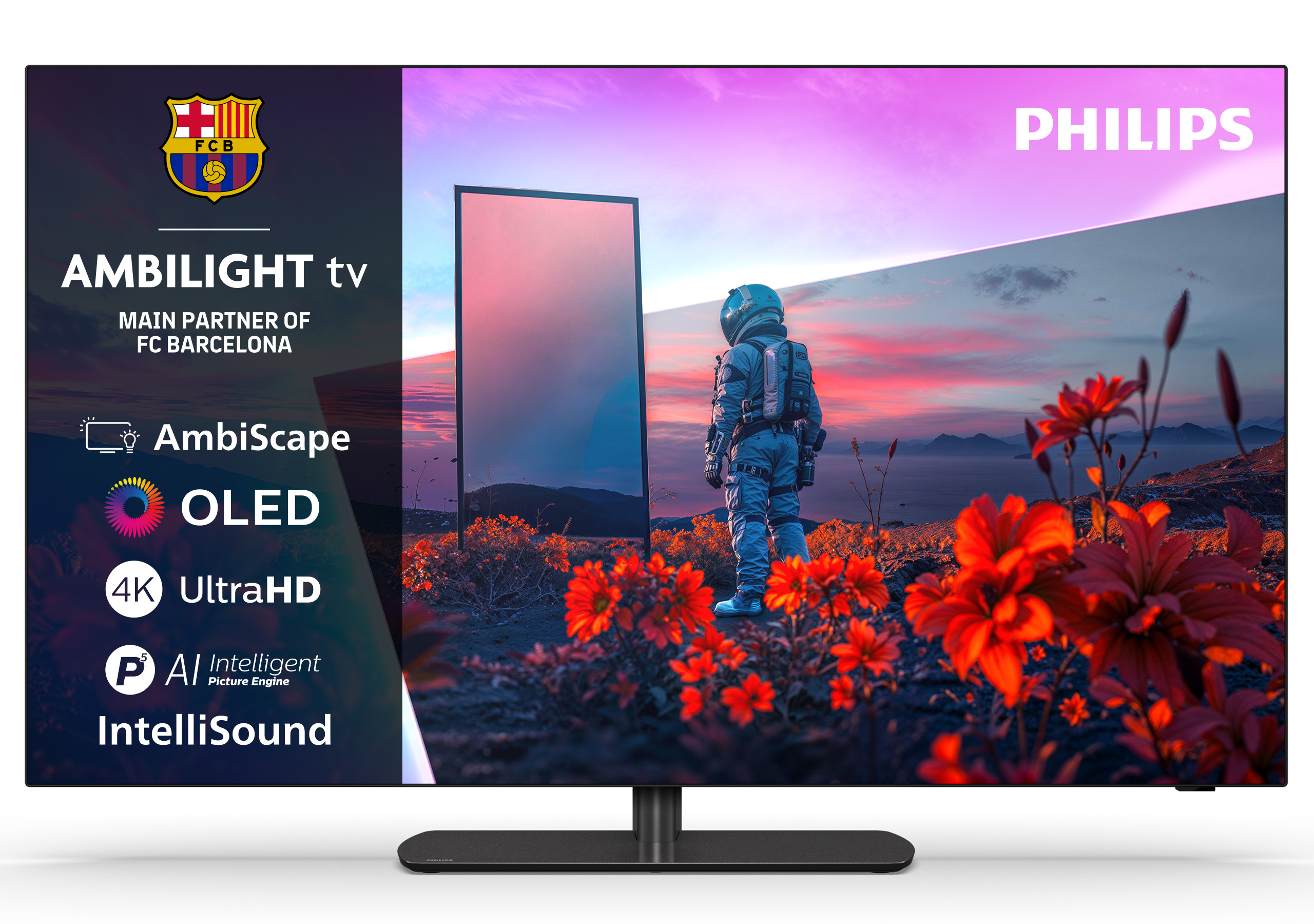 Philips OLED811 Ambilight TV - 55OLED811