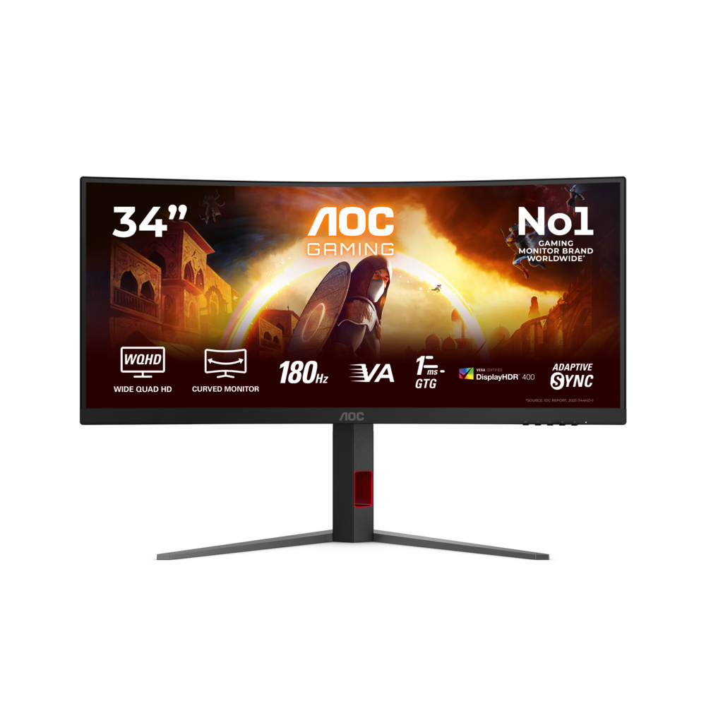AOC CU34G4CA gaming monitor