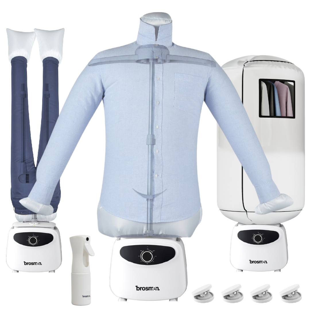 Brosmen Smooth Air strijkpop met droogzak