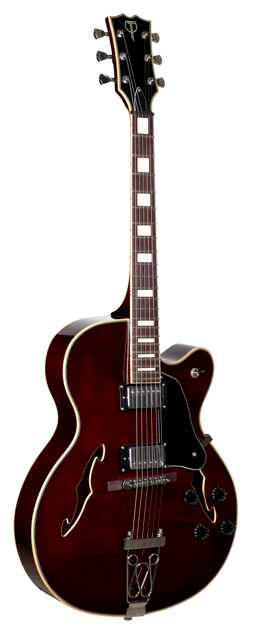 Teton F1433FMWR 'F' Series Hollow Body Guitar