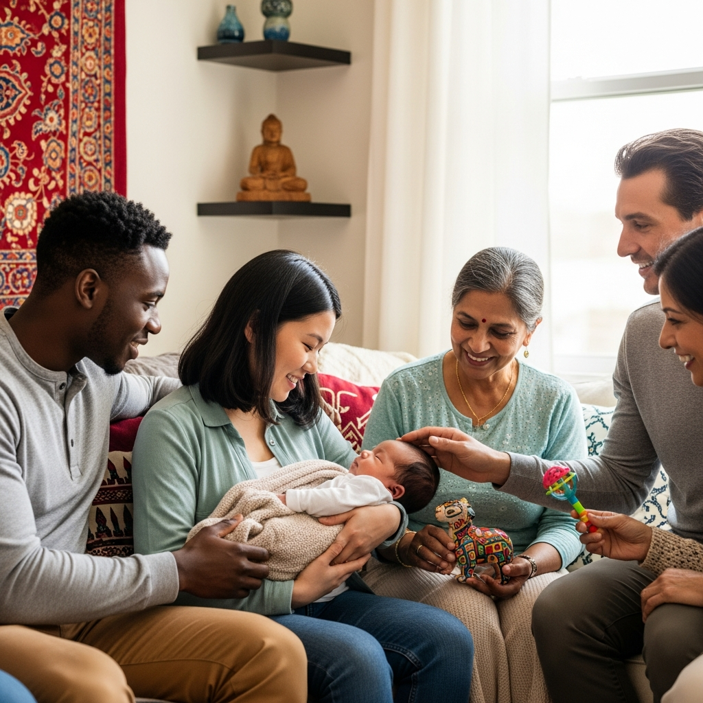 K-Namen aus verschiedenen Kulturen einschließlich japanischer, indischer und afrikanischer Ursprünge