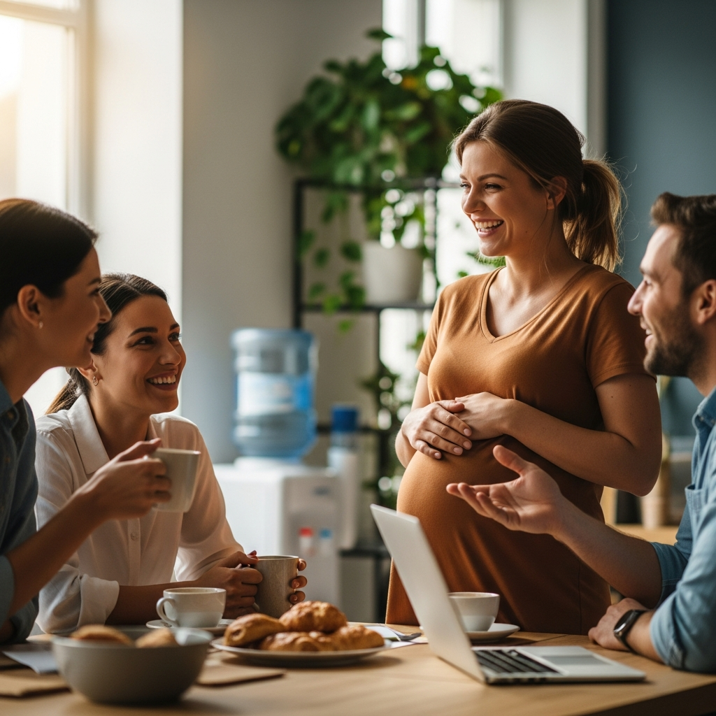 Pregnancy support network colleagues workplace community guide