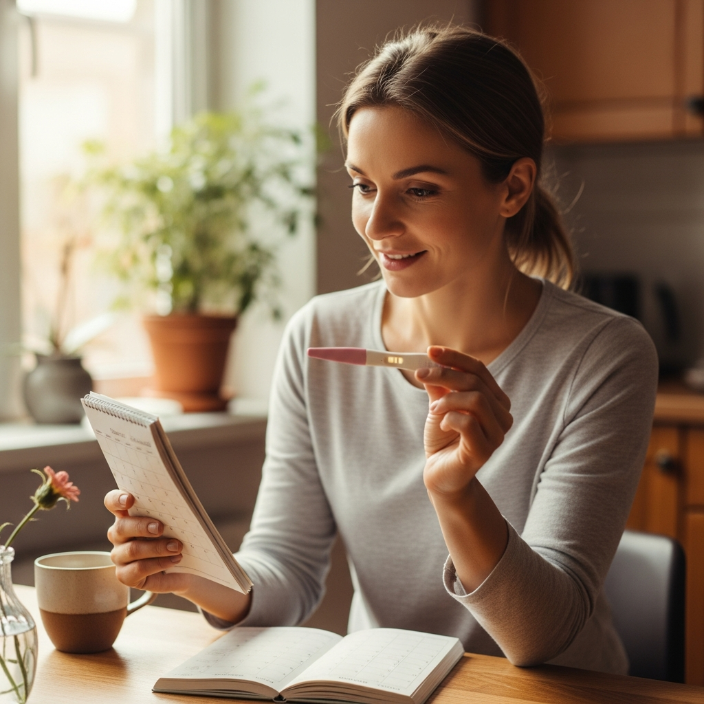 Pregnancy test timing by days past ovulation DPO visual guide for women