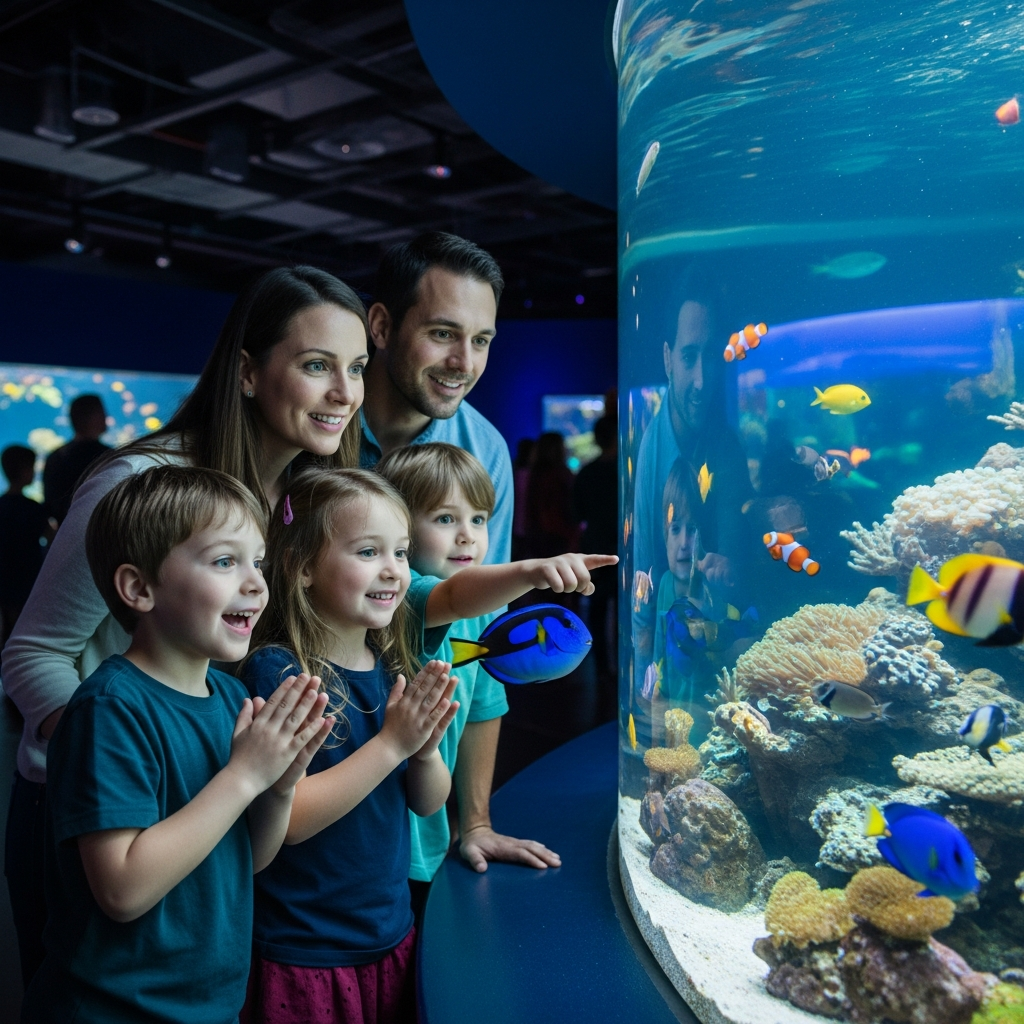 rainy day activities kids aquarium museum indoor family vacation