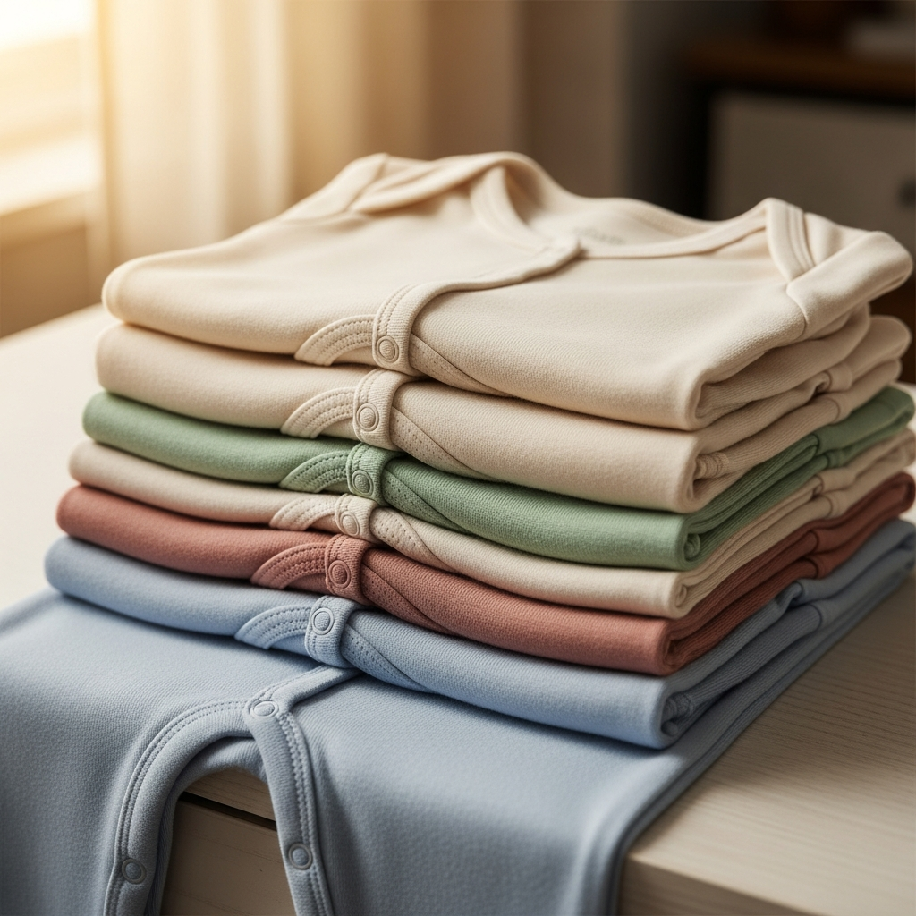 Bamboo Baby Sleepers and Rompers Gift Guide Soft bamboo baby clothing and sleepers practical gift guide for parents