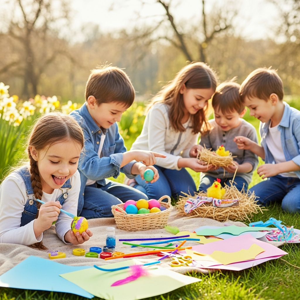 Ilustración de beneficios del juego creativo para el desarrollo infantil