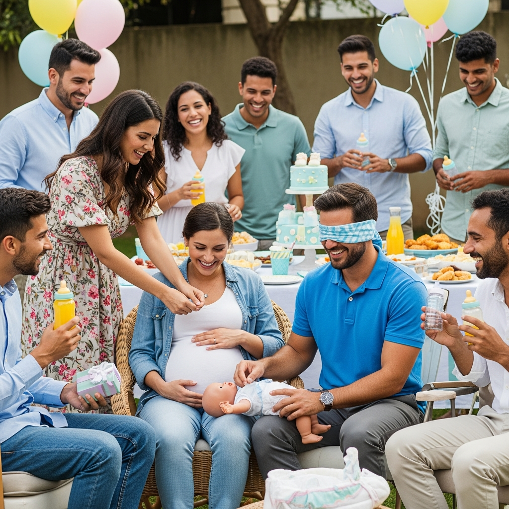 25 juegos para baby shower que de verdad son divertidos - PatPat, image size:1024x1024