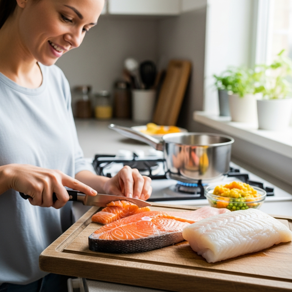 Sichere Fischsorten für Babypüree Leitfaden zu niedrigem Quecksilber