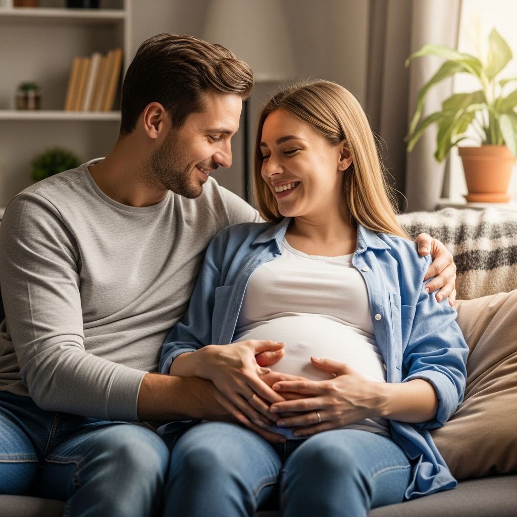 Eltern treffen gemeinsam die endgültige Entscheidung über die Babynamensschreibweise