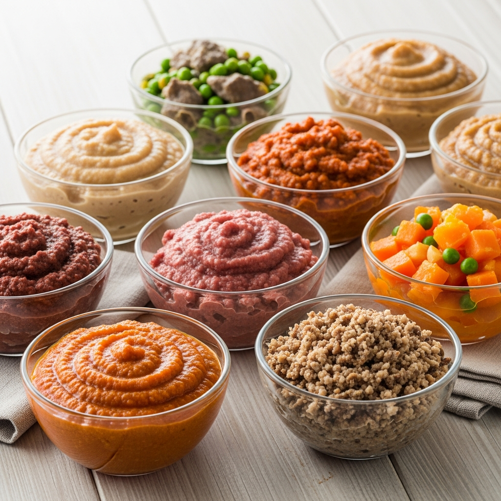 Protein-rich baby food combinations visual guide for infant nutrition