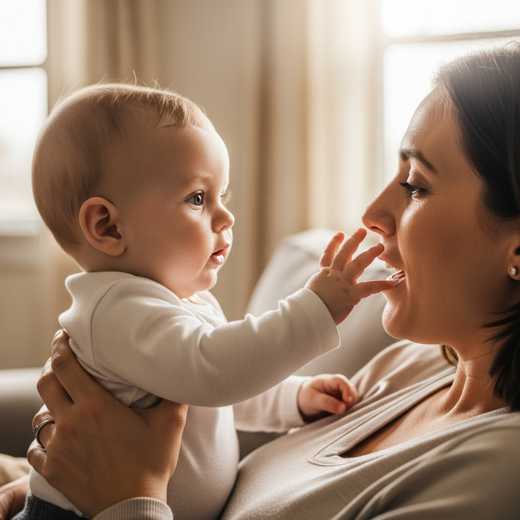 Bebés procesando dos idiomas simultáneamente Guía visual del desarrollo cerebral del bebé bilingüe para padres