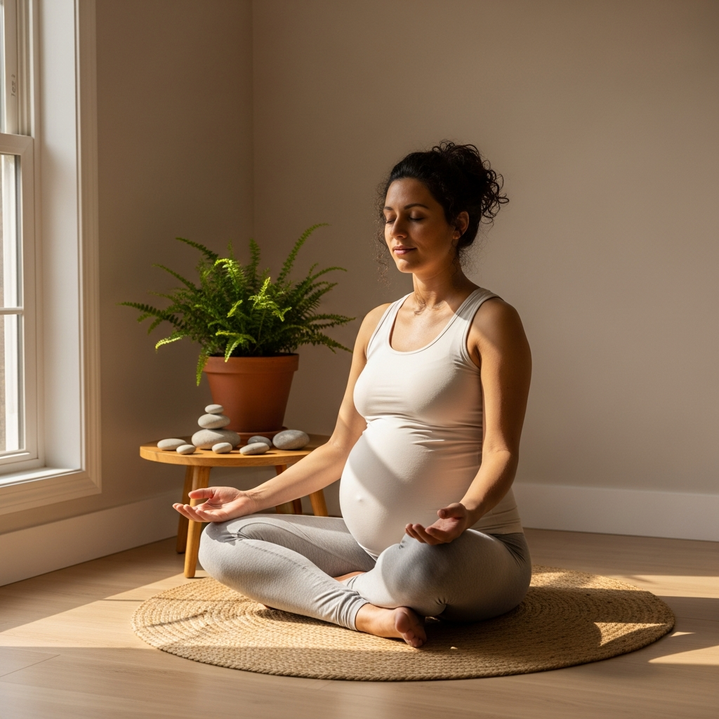 Natural pregnancy anxiety coping strategies through relaxation