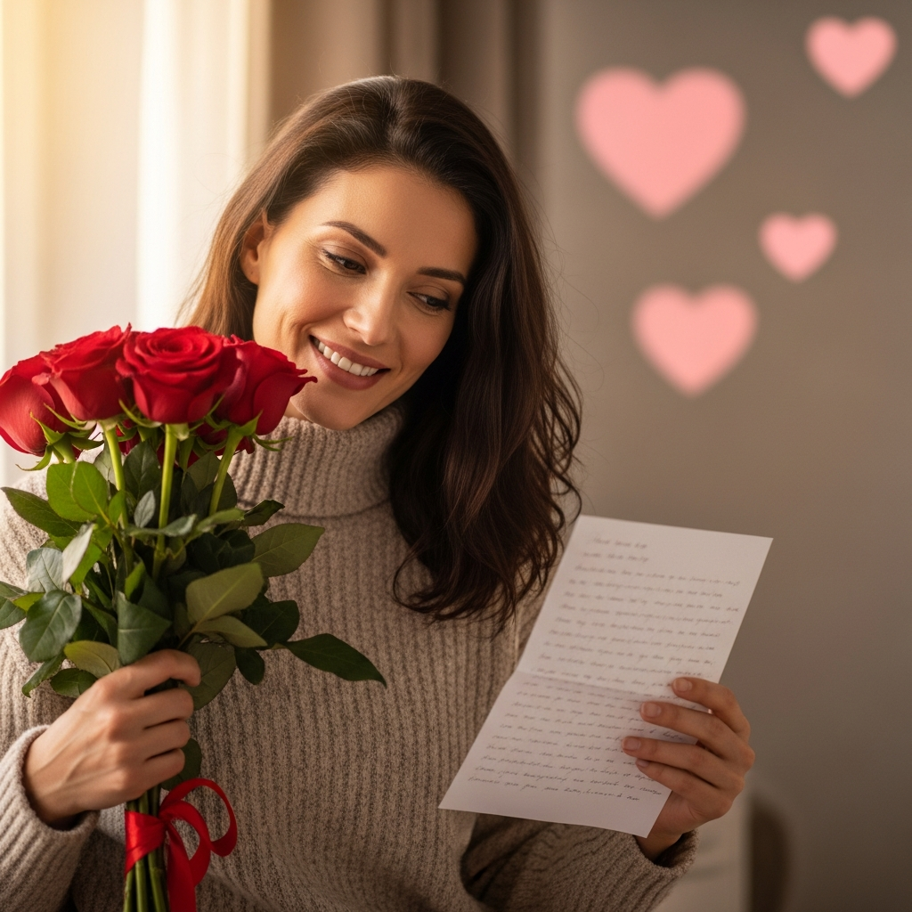 Valentinstag-Gedichte-Sammlung-Illustration für romantische Verse