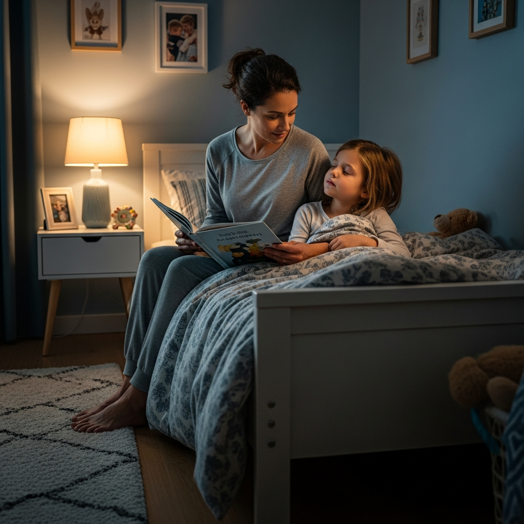Schlafenszeitroutine emotionale Sicherheit für Kinder Leitfaden