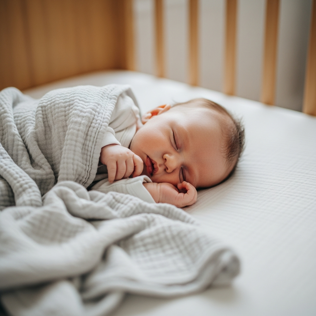 Ropa de dormir de bebé de tela transpirable para sueño cómodo y seguro